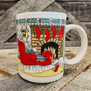 1989, Santa’s Day of Rest… Santa’s 2nd Favorite Day, Christmas Mug, 4” Tall